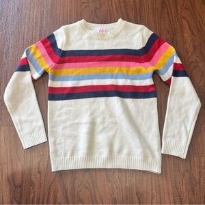 Wanna B Striped Sweater Size Small